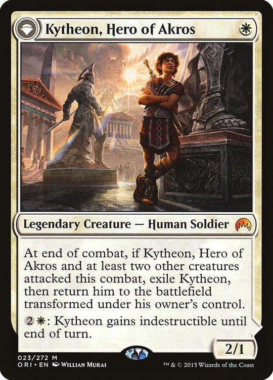 Kytheon, Hero of Akros (ORI-023) - Magic Origins: (originpwdfc)