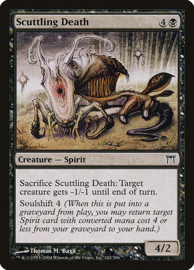 Scuttling Death [Champions of Kamigawa] | The CG Realm