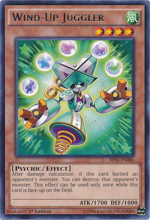 Wind-Up Juggler [BP03-EN086] Rare | The CG Realm