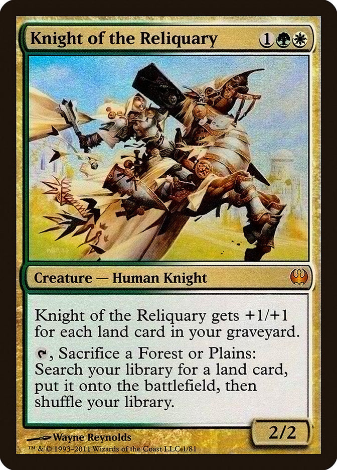 Knight of the Reliquary [Duel Decks: Knights vs. Dragons] | The CG Realm