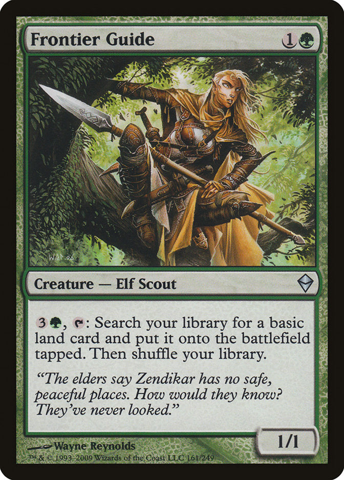 Frontier Guide [Zendikar] | The CG Realm