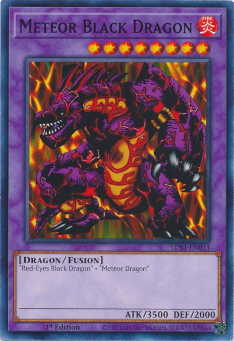 Meteor Black Dragon [LDS1-EN013] Common | The CG Realm