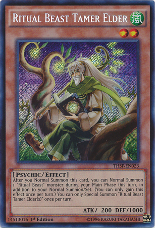 Ritual Beast Tamer Elder [THSF-EN023] Secret Rare | The CG Realm