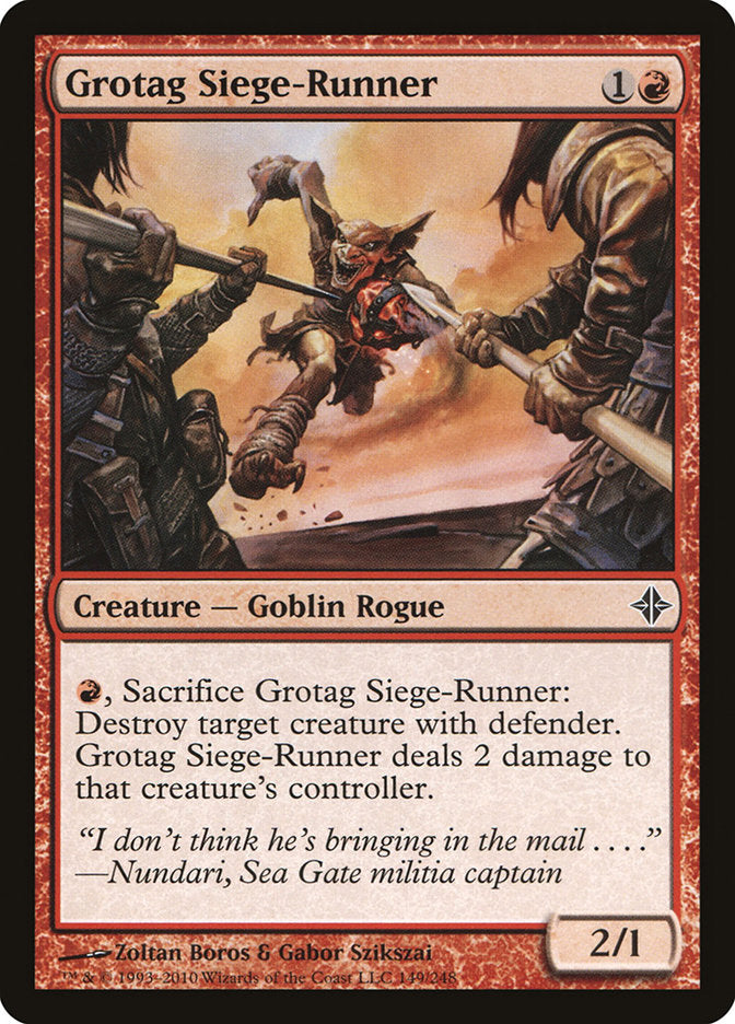 Grotag Siege-Runner [Rise of the Eldrazi] | The CG Realm