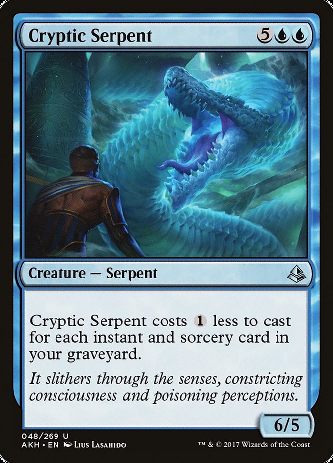 Cryptic Serpent [Amonkhet] | The CG Realm
