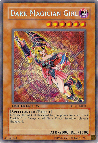 Dark Magician Girl [CT2-EN004] Secret Rare | The CG Realm