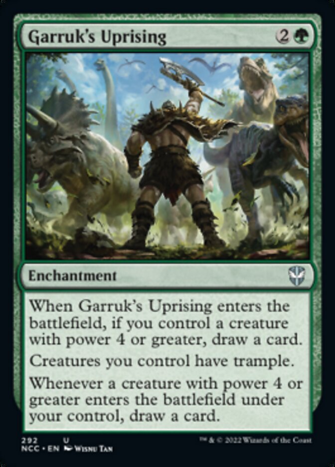 Garruk's Uprising [Streets of New Capenna Commander] | The CG Realm