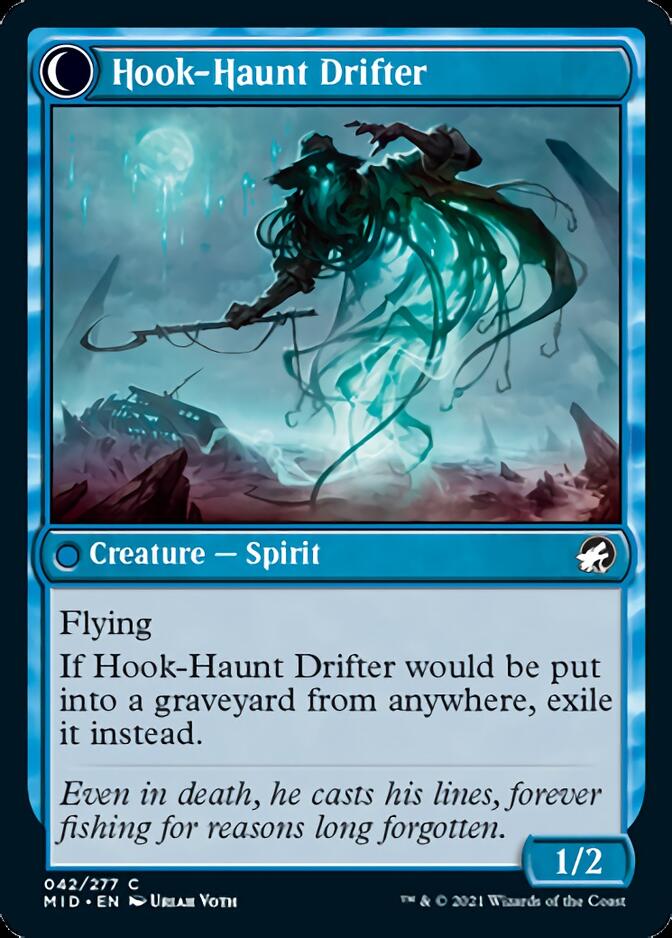 Baithook Angler // Hook-Haunt Drifter [Innistrad: Midnight Hunt] | The CG Realm