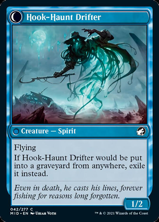 Baithook Angler (MID-042) - Innistrad: Midnight Hunt: (Double Faced Transform)
