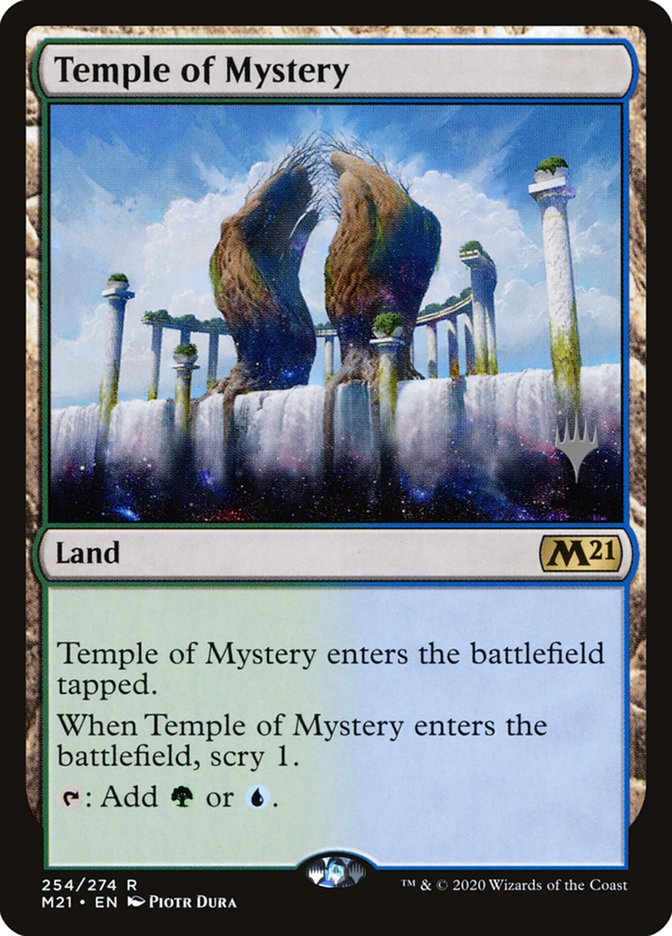 Temple of Mystery (Promo Pack) [Core Set 2021 Promos] | The CG Realm