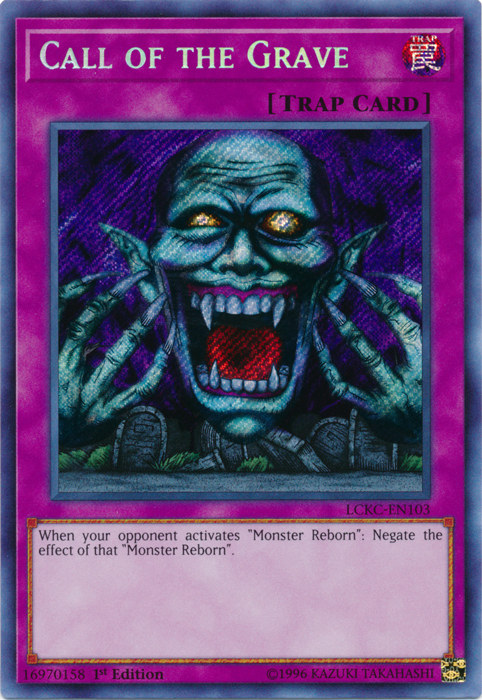 Call of the Grave [LCKC-EN103] Secret Rare | The CG Realm