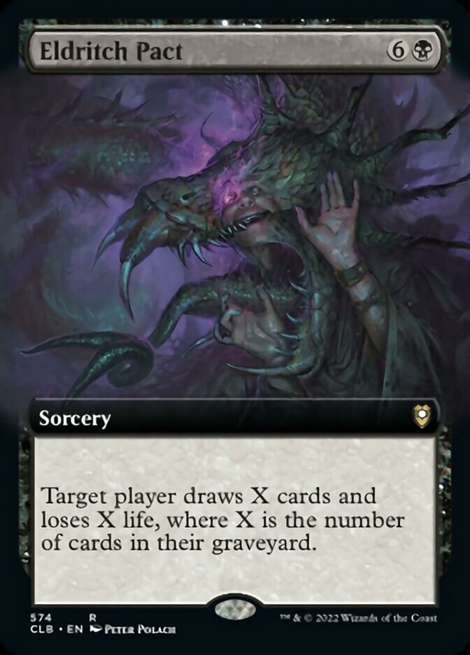 Eldritch Pact (Extended Art) [Commander Legends: Battle for Baldur's Gate] | The CG Realm