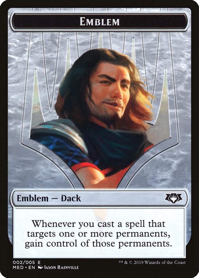 Dack Fayden Emblem [Mythic Edition Tokens] | The CG Realm