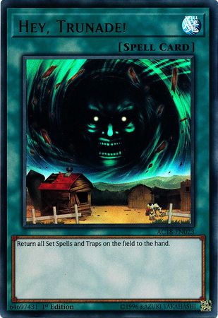 Hey, Trunade! [AC18-EN023] Ultra Rare | The CG Realm