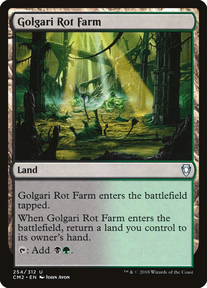 Golgari Rot Farm [Commander Anthology Volume II] | The CG Realm