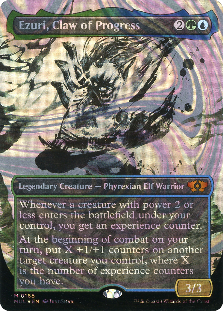 Ezuri, Claw of Progress (Halo Foil) [Multiverse Legends] | The CG Realm