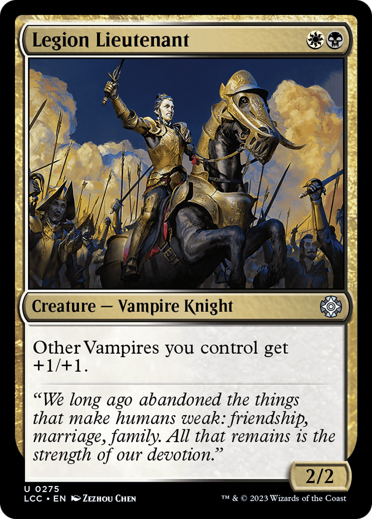 Legion Lieutenant [The Lost Caverns of Ixalan Commander] | The CG Realm