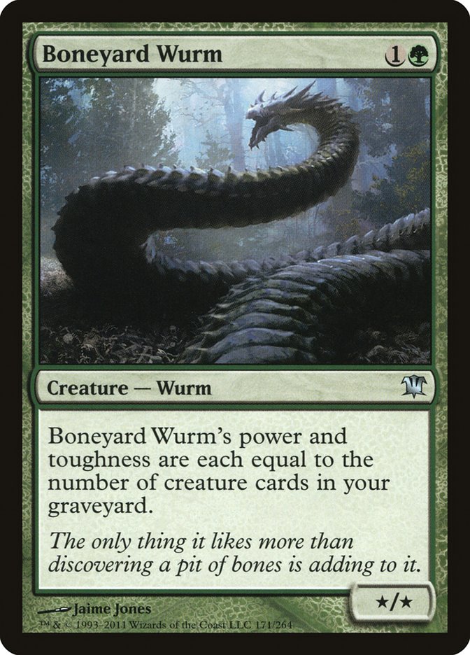 Boneyard Wurm [Innistrad] | The CG Realm