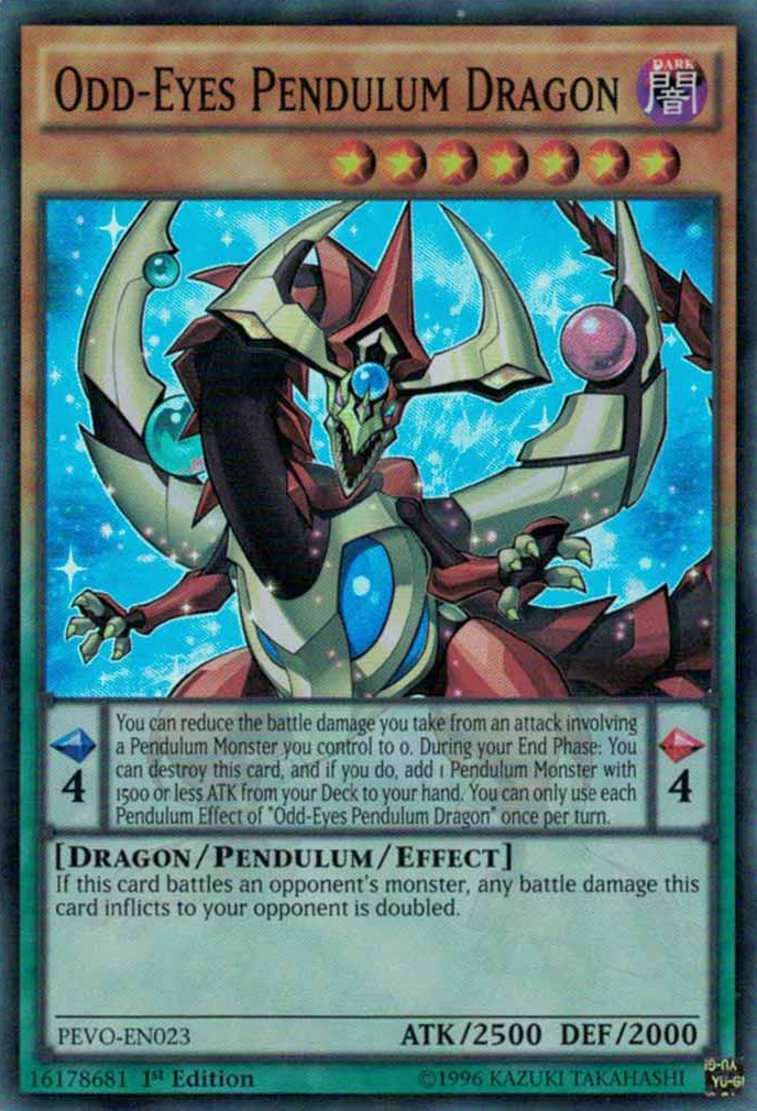 Odd-Eyes Pendulum Dragon [PEVO-EN023] Super Rare | The CG Realm