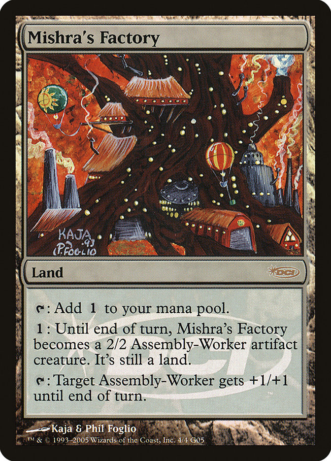 Mishra's Factory [Judge Gift Cards 2005] | The CG Realm