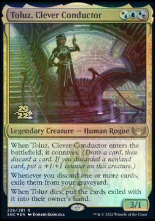 Toluz, Clever Conductor [Streets of New Capenna Prerelease Promos] | The CG Realm