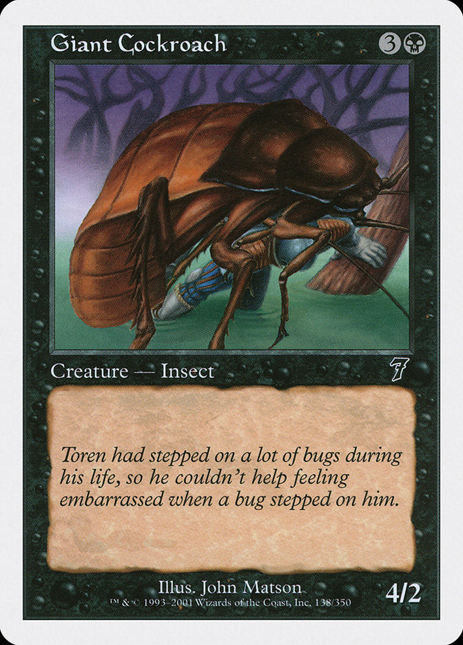 Giant Cockroach [Seventh Edition] | The CG Realm