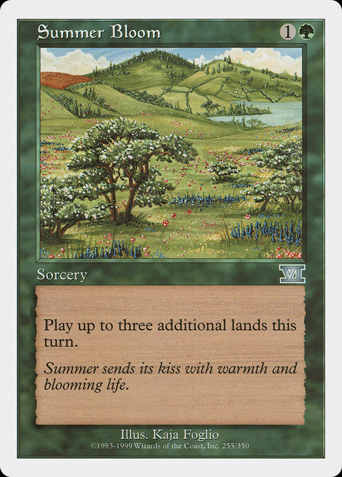 Summer Bloom [Classic Sixth Edition] | The CG Realm