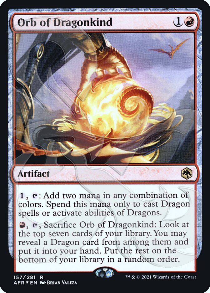 Orb of Dragonkind (Ampersand Promo) [Dungeons & Dragons: Adventures in the Forgotten Realms Promos] | The CG Realm