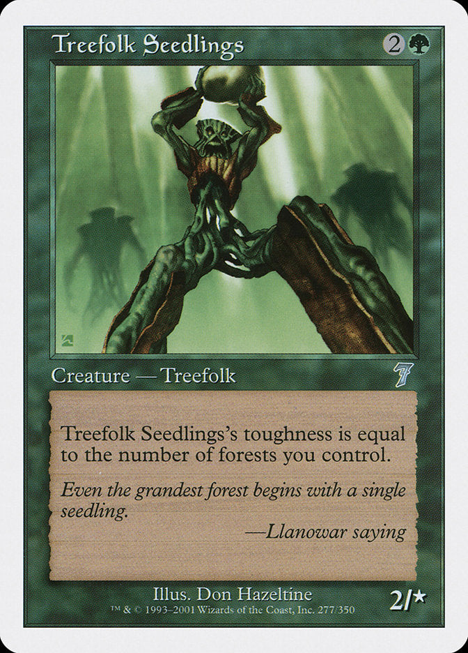 Treefolk Seedlings [Seventh Edition] | The CG Realm
