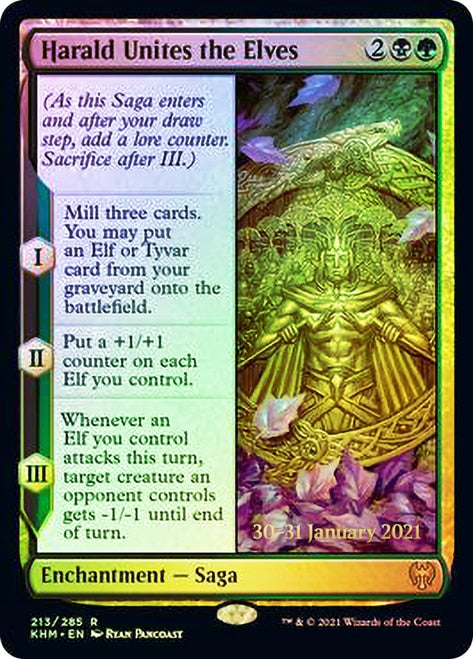 Harald Unites the Elves [Kaldheim Prerelease Promos] | The CG Realm