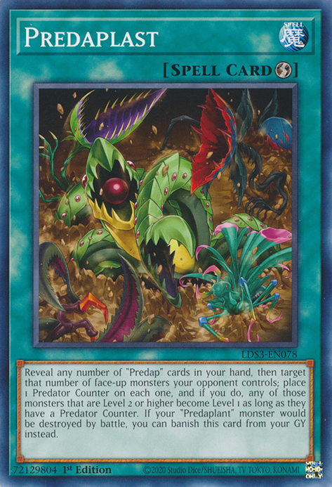 Predaplast [LDS3-EN078] Common | The CG Realm
