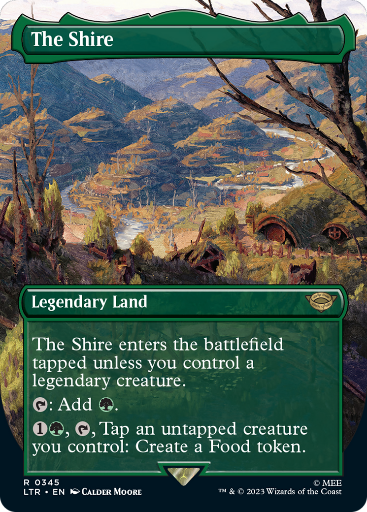 The Shire (Borderless Alternate Art) [The Lord of the Rings: Tales of Middle-Earth] | The CG Realm