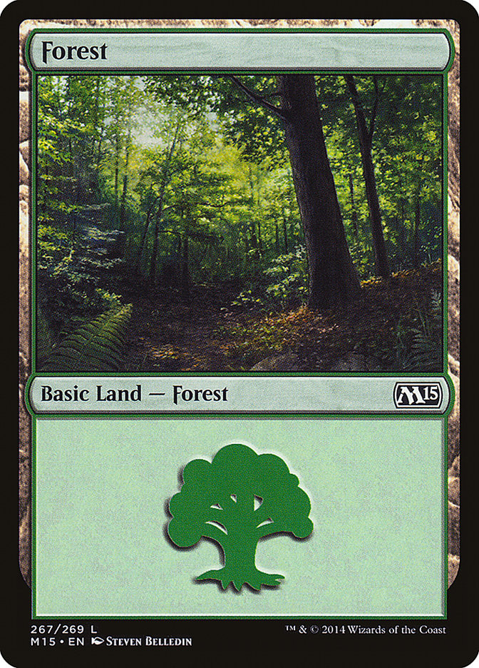 Forest (267) [Magic 2015] | The CG Realm