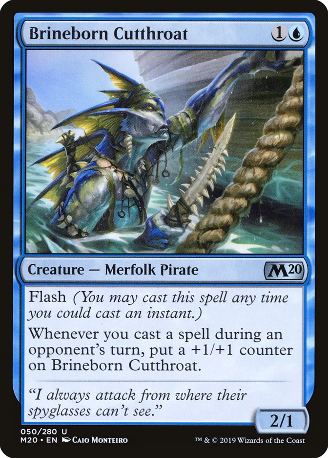 Brineborn Cutthroat [Core Set 2020] | The CG Realm