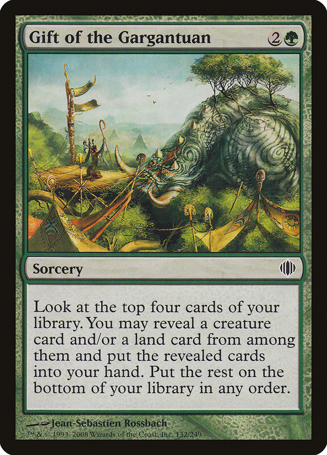 Gift of the Gargantuan [Shards of Alara] | The CG Realm