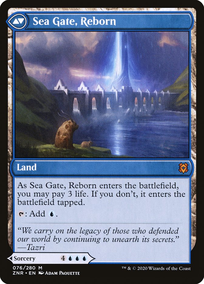 Sea Gate Restoration (ZNR-076) - Zendikar Rising