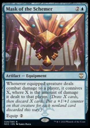 Mask of the Schemer (Promo Pack) [Streets of New Capenna Commander Promos] | The CG Realm