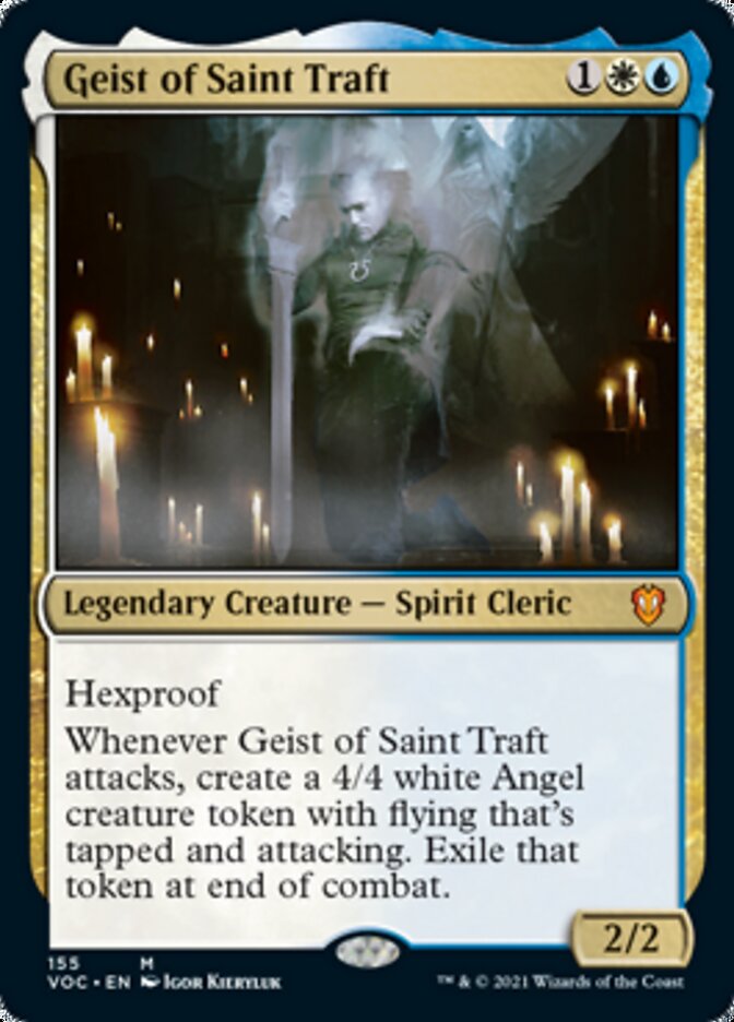 Geist of Saint Traft [Innistrad: Crimson Vow Commander] | The CG Realm