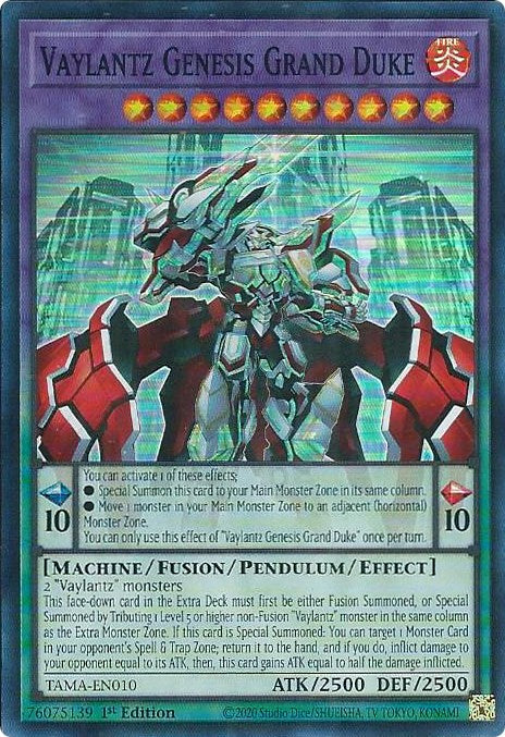 Vaylantz Genesis Grand Duke [TAMA-EN010] Super Rare | The CG Realm