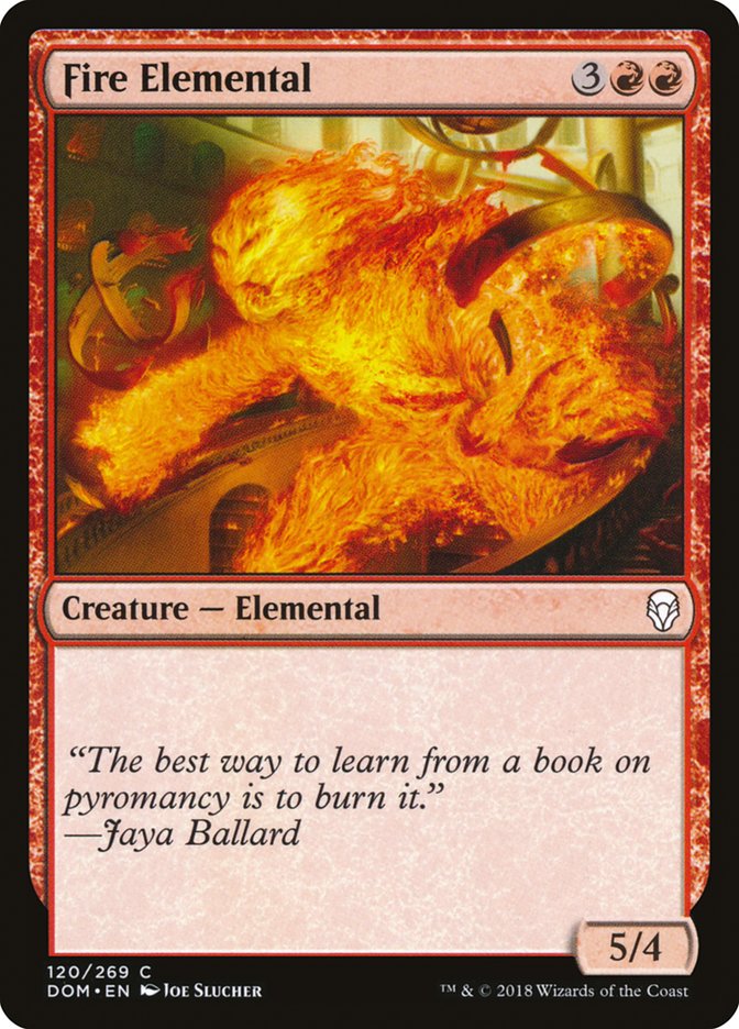 Fire Elemental [Dominaria] | The CG Realm