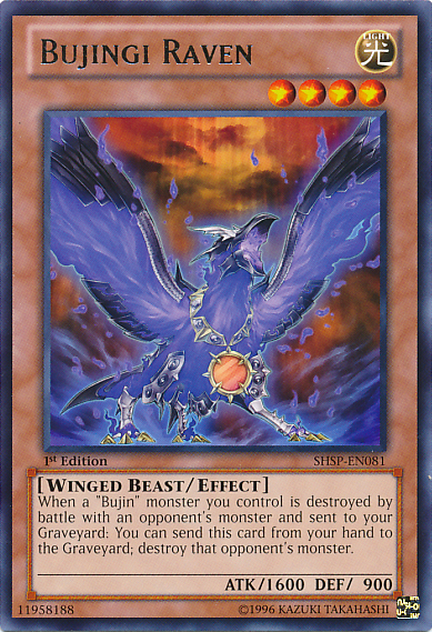 Bujingi Raven [SHSP-EN081] Rare | The CG Realm