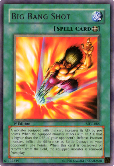 Big Bang Shot [MFC-086] Rare | The CG Realm