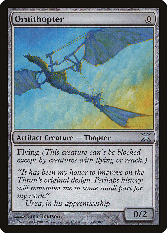 Ornithopter [Tenth Edition] | The CG Realm