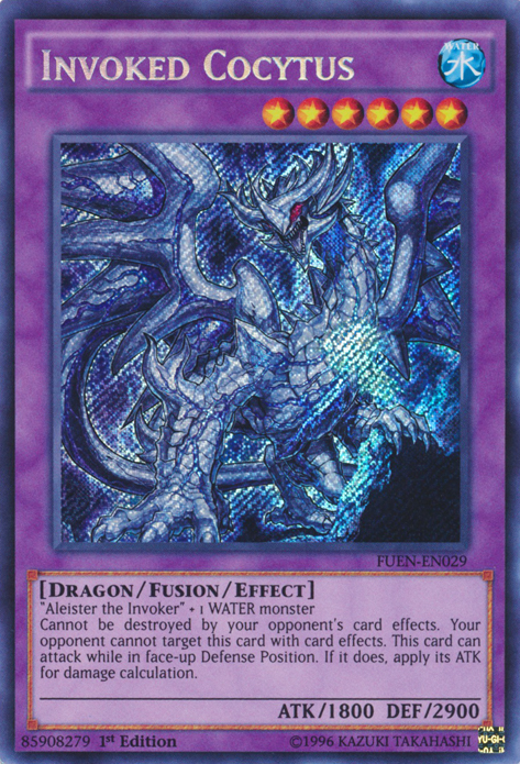 Invoked Cocytus [FUEN-EN029] Secret Rare | The CG Realm