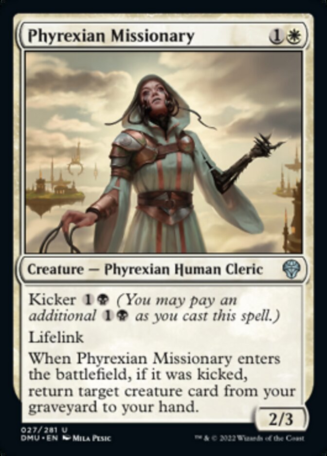 Phyrexian Missionary [Dominaria United] | The CG Realm