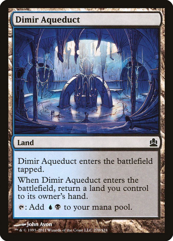 Dimir Aqueduct [Commander 2011] | The CG Realm