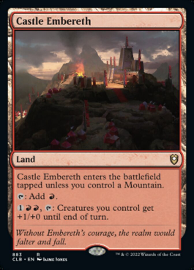 Castle Embereth [Commander Legends: Battle for Baldur's Gate] | The CG Realm