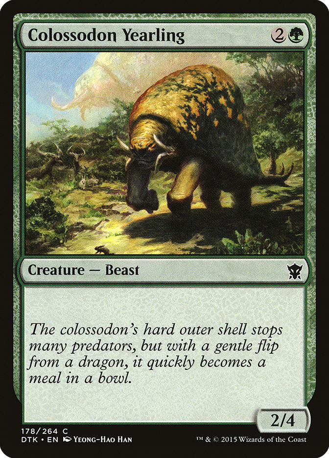 Colossodon Yearling [Dragons of Tarkir] | The CG Realm