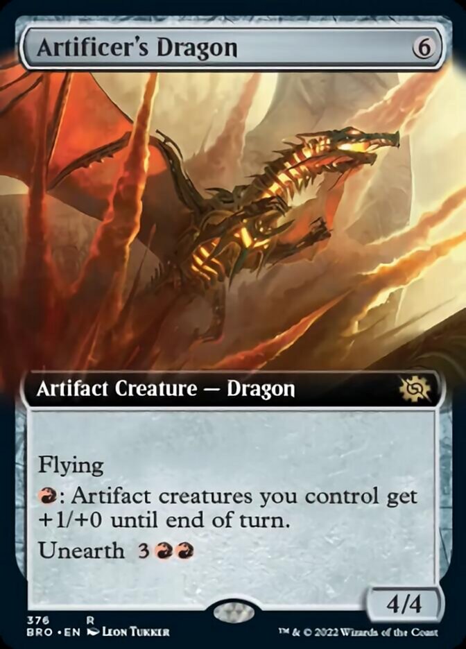 Artificer's Dragon (Extended Art) [The Brothers' War] | The CG Realm