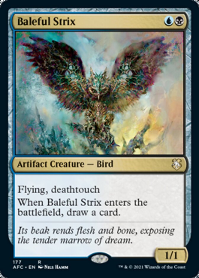 Baleful Strix [Dungeons & Dragons: Adventures in the Forgotten Realms Commander] | The CG Realm